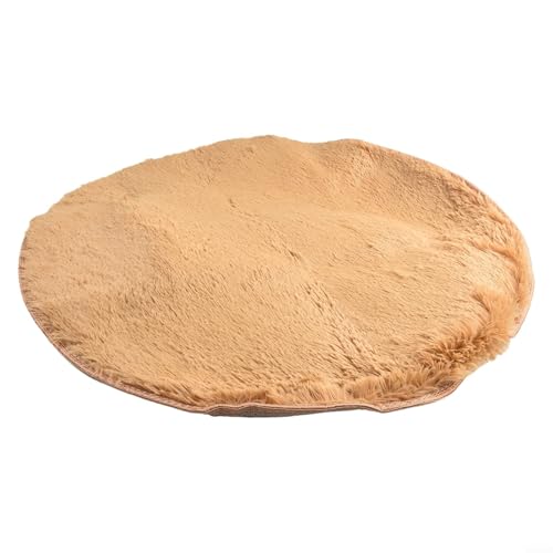 Weicher, zotteliger Teppich mit rutschfester Unterseite, perfekt für Wohnzimmer oder Schlafzimmer, leicht zu reinigen und zu pflegen, 40 cm, Khaki Weicher, zotteliger Teppich mit rutschfester Unterseite, perfekt für Wohnzimmer oder Schlafzimmer, leicht zu reinigen und zu pflegen, 40 cm, Khaki von Marchfunny