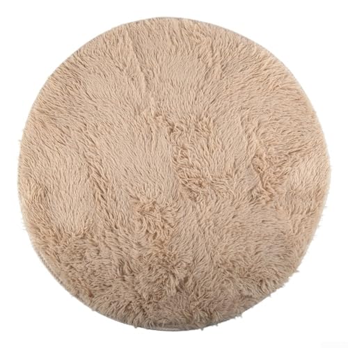 Weicher Shaggy-Teppich mit rutschfester Unterseite, perfekt für Wohnzimmer oder Schlafzimmer, leicht zu reinigen und zu pflegen, 60 cm, Kamelfarben Weicher Shaggy-Teppich mit rutschfester Unterseite, perfekt für Wohnzimmer oder Schlafzimmer, leicht zu reinigen und zu pflegen, 60 cm, Kamelfarben von Marchfunny