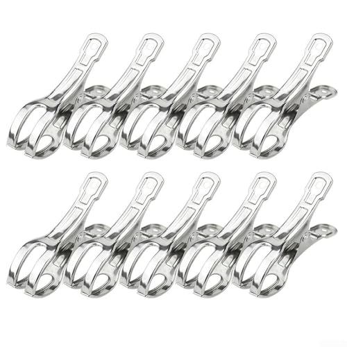 Windschutz Poolabdeckung Clips 4 12,7 cm Edelstahl-Klemmen zum Schutz Ihres Pools vor Schmutz (10 Stück) von Marchfunny