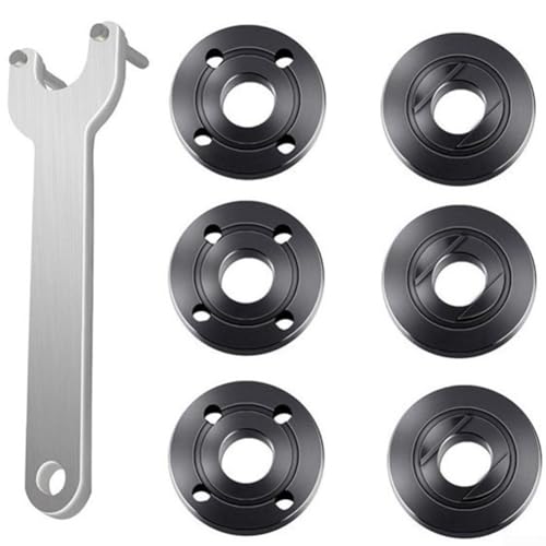Winkelschleifer-Schraubenschlüssel-Set, 7-teilig, Druckplattenabdeckung und Sechskantmutter-Set für Typ 100 von Marchfunny