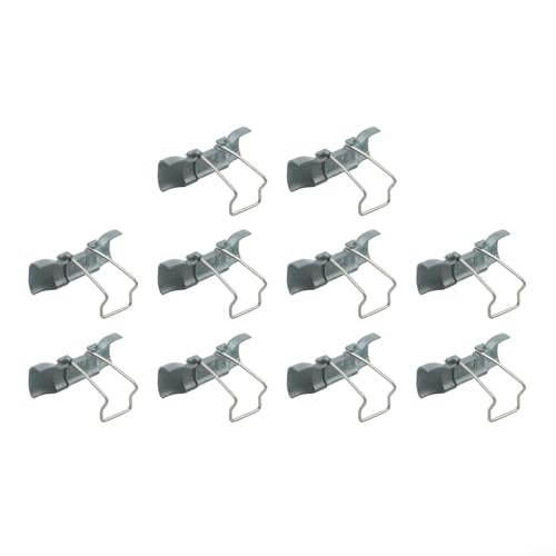 Zinklegierung Solarpanel-Drainage-Clips für effektive Wassermanagement-Lösungen (35 mm), 10 Stück von Marchfunny