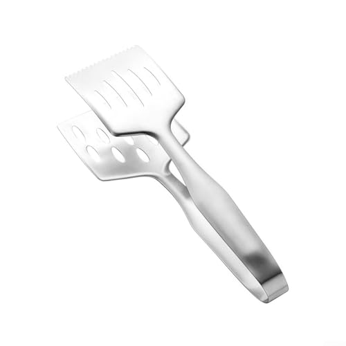 Zuverlässige Servierzange aus Edelstahl mit sicherem Spatel-Design zum Kochen und Servieren (A) von Marchfunny
