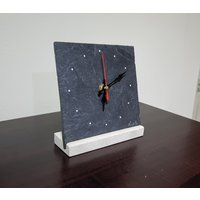 Uhr || Stein Uhr || Stein von MarcioHandicrafts