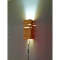 Wandlampe || Holzlampe von MarcioHandicrafts