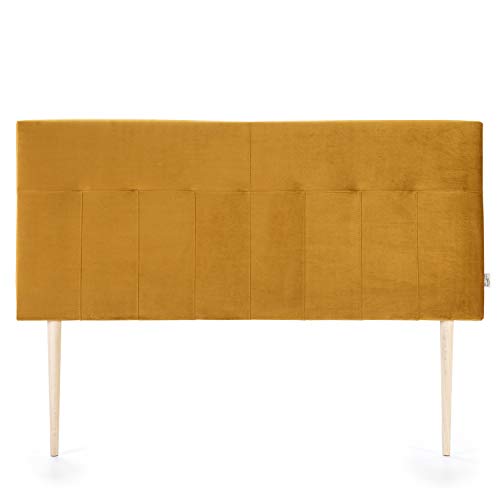 Marckonfort Napoles Kopfteil für Bett, 160 X 100 X 8 cm Senf von Marckonfort