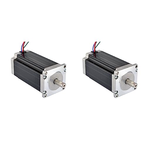Marclix 2 x Schrittmotor CNC mit Drehmoment NEMA 23 114 mm 425 Oz.in/3 Nm CNC-Fräsmaschine von Marclix