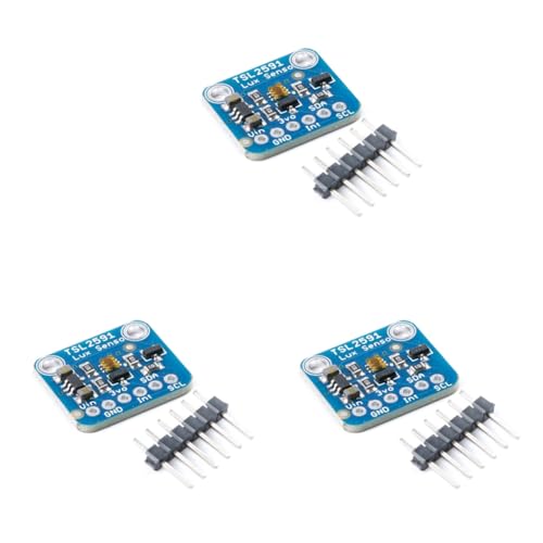 Marclix 3X TSL2591 Digitales Lichtsensor-Breakout-Modul High Dynamic Range IR-Infrarot-Vollspektrum-Dioden Erkennen 3,3 V-5 V von Marclix