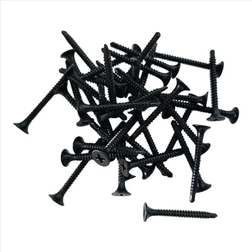 200 x Schnellbauschrauben für Gipskarton Rigipsschrauben Metal, Selbstbohrenden Trockenbauschrau Gips-Platten 3.5x25mm (200, 3.5x45mm) von Marcopol