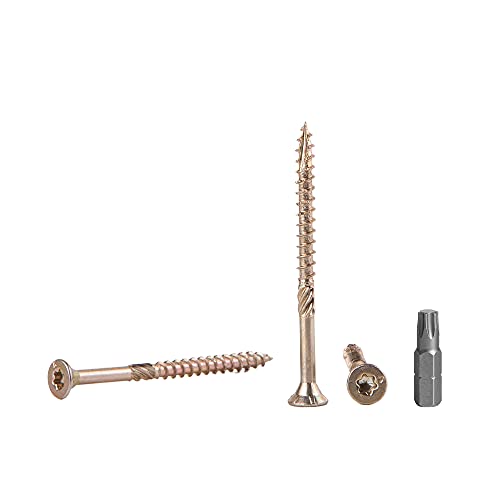 30 Stück Holzschrauben Stahl gelb verzinkt Kopf Torx Typ 17 Senkkopf Spanplattenschrauben 6,0 x 70 mm 30 Stück Holzschrauben Stahl gelb verzinkt Kopf Torx Typ 17 Senkkopf Spanplattenschrauben 6,0 x 70 mm von Marcopol