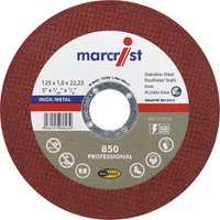 Marcrist - Trennscheibe D125x1,0mm gerade Winkelschleifer Bohrung 22,23 mm Marcrist - Trennscheibe D125x1,0mm gerade Winkelschleifer Bohrung 22,23 mm von Marcrist