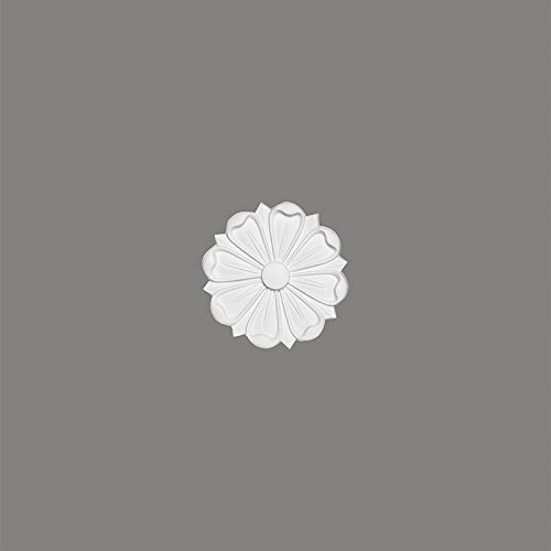 Mardom Decor - Decken Wand Rosette | B3021 | Stuckrosette | Ø 16 cm | Zierelemente von Mardom Decor