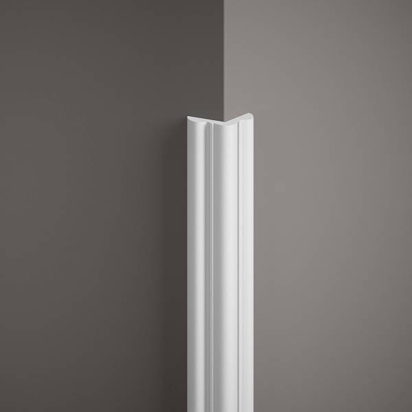 Eckschutzleiste MDB123 40 x 40 x 2000 mm Profoam Weiß Tapeteneckschutzleiste ... von Mardom