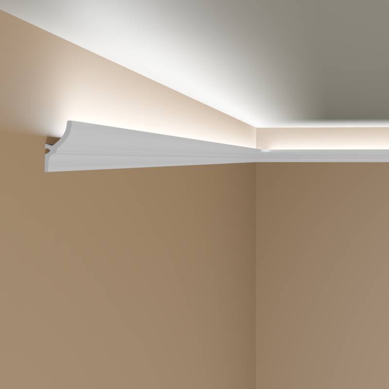 Mardom Deckenleiste MD070 Polyforce 40 x 72 x 2000 mm Weiß Stuckleiste Lichtleiste Indirektes Licht Mardom Deckenleiste MD070 Polyforce 40 x 72 x 2000 mm Weiß Stuckleiste Lichtleiste Indirektes Licht von Mardom