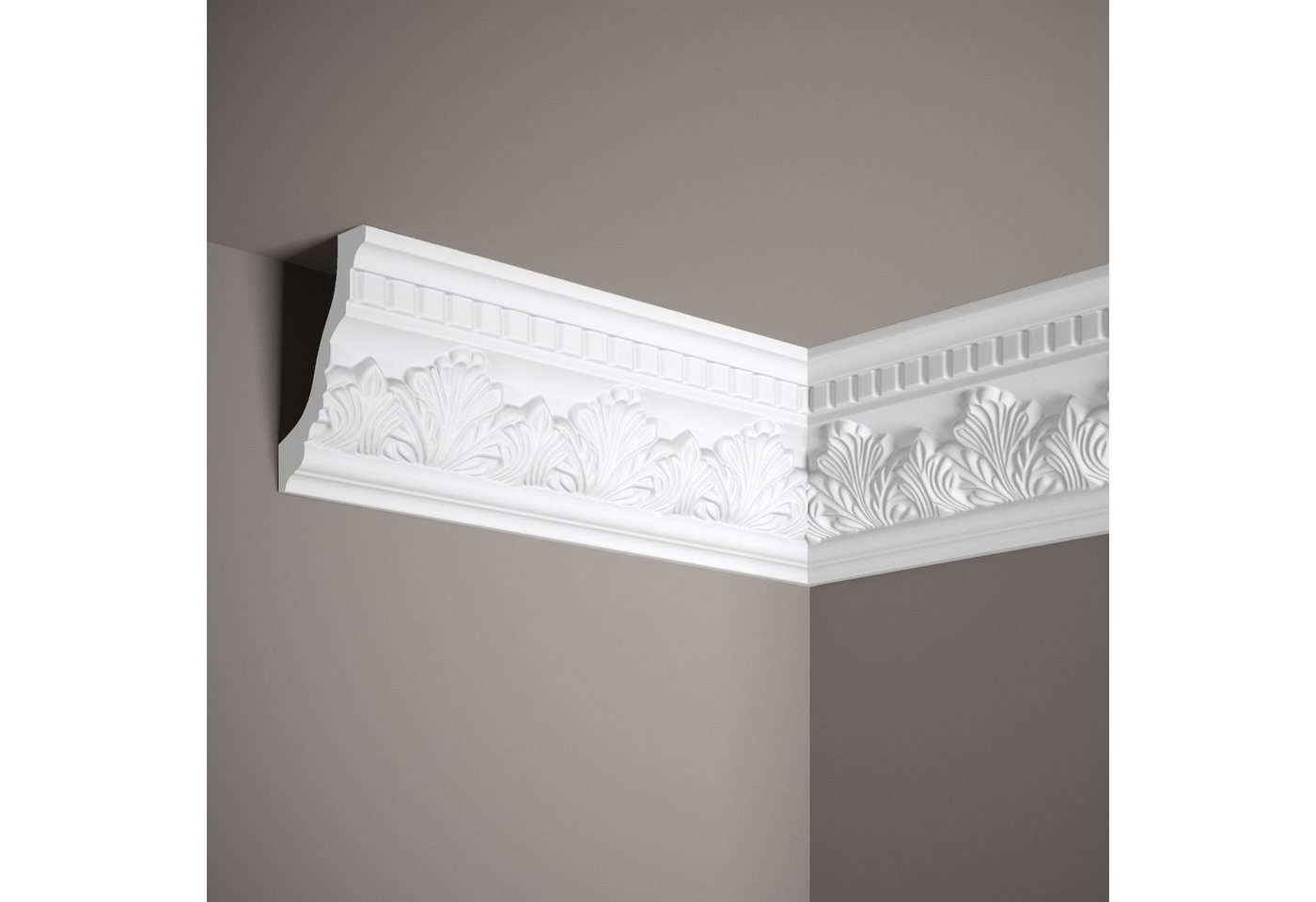 Mardom Deckenleiste MDA098 Profoam 74 x 116 x 2000 mm Weiß Stuckleiste Blätter, Kleben, Polyurethan Mardom Deckenleiste MDA098 Profoam 74 x 116 x 2000 mm Weiß Stuckleiste Blätter, Kleben, Polyurethan von Mardom