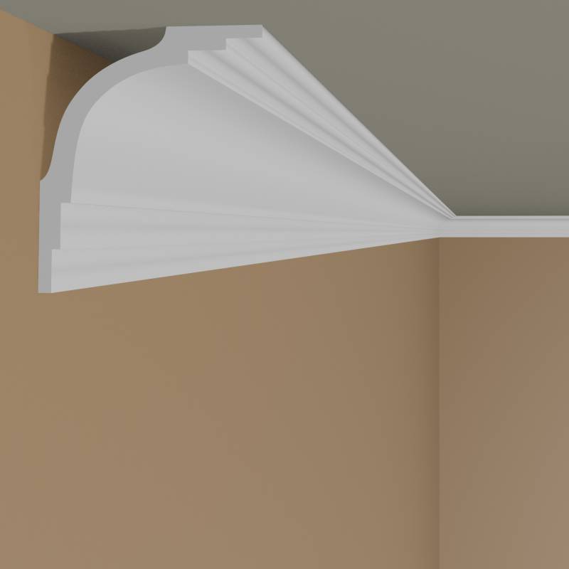 Mardom Deckenleiste MDB104 Profoam 124 x 165 x 2000 mm Weiß Stuckleiste Modern Mardom Deckenleiste MDB104 Profoam 124 x 165 x 2000 mm Weiß Stuckleiste Modern von Mardom
