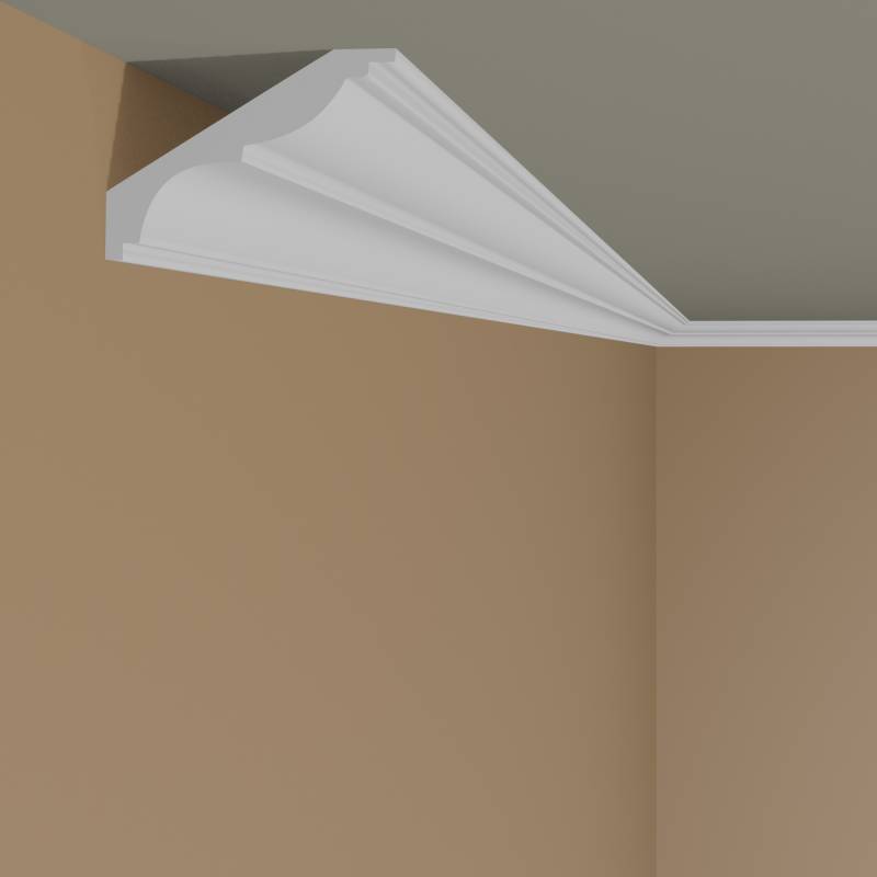 Mardom Deckenleiste MDB117 Profoam 92 x 83 x 2000 mm Weiß Stuckleiste Klassisch Mardom Deckenleiste MDB117 Profoam 92 x 83 x 2000 mm Weiß Stuckleiste Klassisch von Mardom