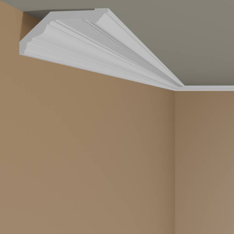 Mardom Deckenleiste MDB121 Profoam 224 x 116 x 2000 mm Weiß breite Stuckleiste Mardom Deckenleiste MDB121 Profoam 224 x 116 x 2000 mm Weiß breite Stuckleiste von Mardom