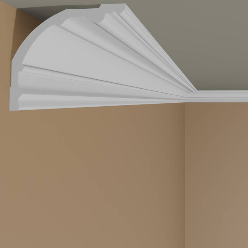 Mardom Deckenleiste MDB128 Profoam 178 x 170 x 2000 mm Weiß Stuckleiste mit Profil Mardom Deckenleiste MDB128 Profoam 178 x 170 x 2000 mm Weiß Stuckleiste mit Profil von Mardom