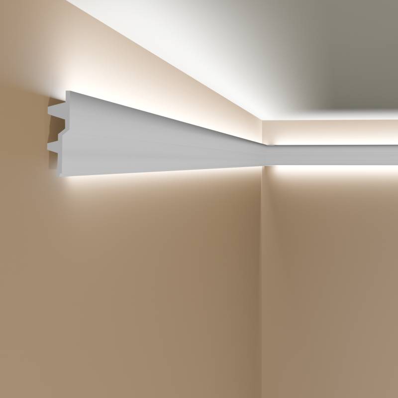 Mardom Deckenleiste MDB150 Profoam 40 x 150 x 2000 mm Weiß Stuckleiste Lichtleiste Indirektes Licht Mardom Deckenleiste MDB150 Profoam 40 x 150 x 2000 mm Weiß Stuckleiste Lichtleiste Indirektes Licht von Mardom