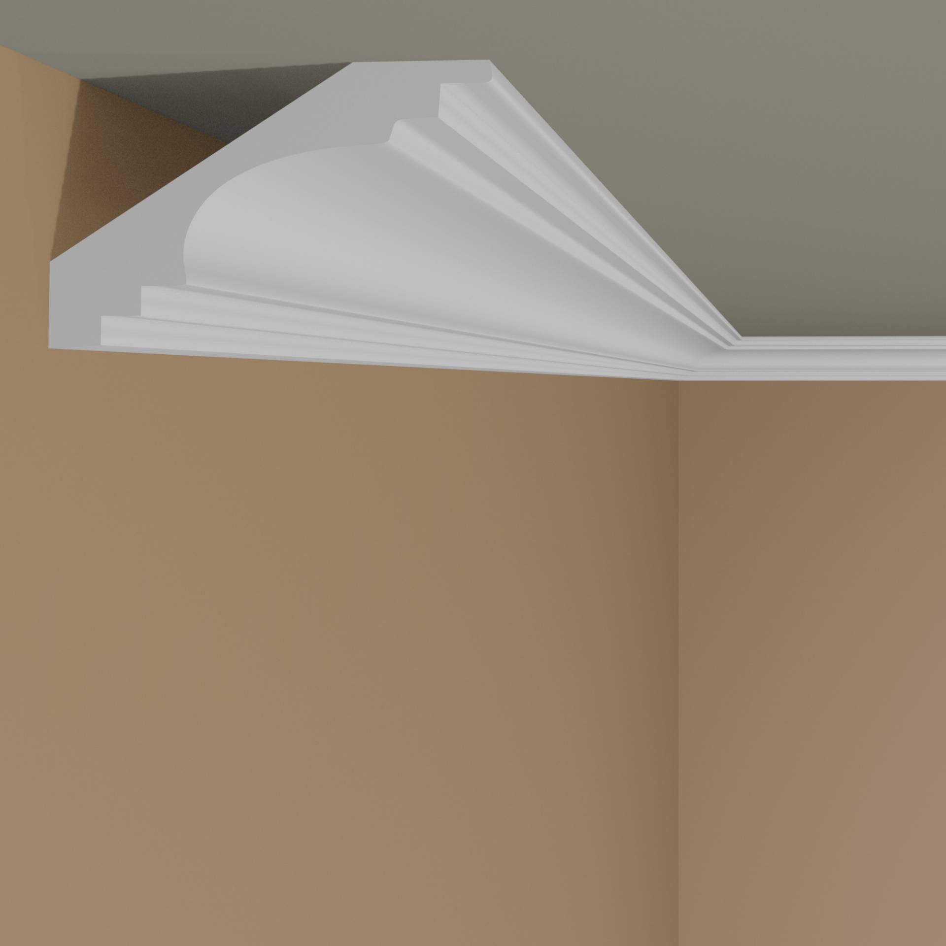 Mardom Deckenleiste MDB152 Profoam 76 x 76 x 2000 mm Weiß Stuckleiste Mardom Deckenleiste MDB152 Profoam 76 x 76 x 2000 mm Weiß Stuckleiste von Mardom