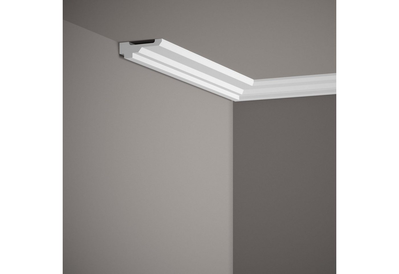 Mardom Deckenleiste MDB164 Profoam 62 x 21 x 2000 mm Weiß Stuckleiste Flach, Kleben, Polyurethan Mardom Deckenleiste MDB164 Profoam 62 x 21 x 2000 mm Weiß Stuckleiste Flach, Kleben, Polyurethan von Mardom