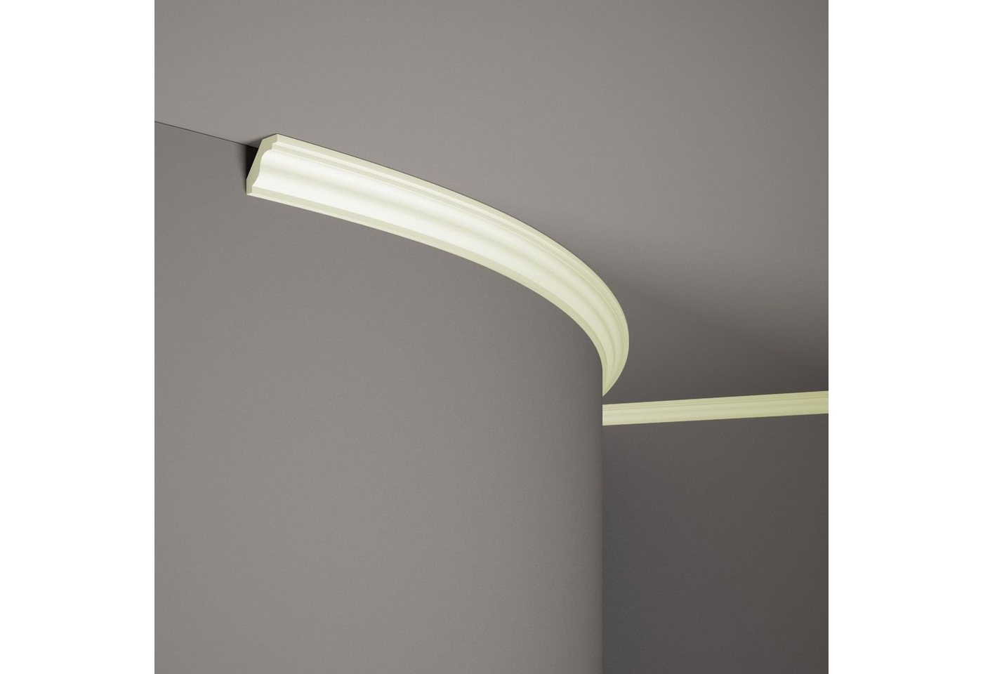 Mardom Deckenleiste flexible MDB135F Profoam 35 x 28 x 2000 mm Weiß Stuckleiste biegsam, Kleben, Polyurethan Mardom Deckenleiste flexible MDB135F Profoam 35 x 28 x 2000 mm Weiß Stuckleiste biegsam, Kleben, Polyurethan von Mardom