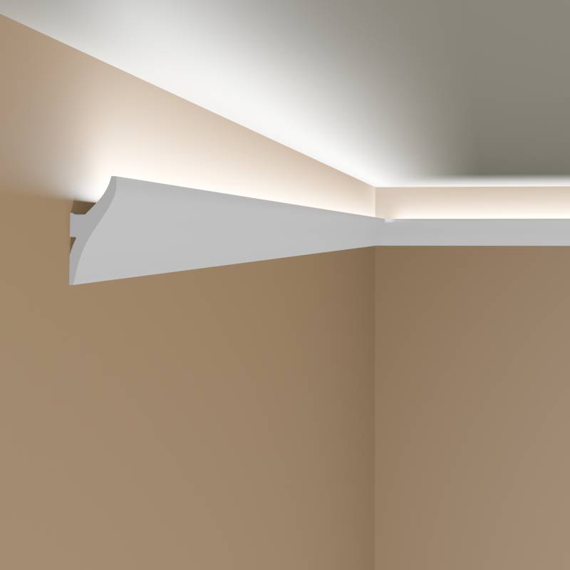 Mardom | LED Lichtleiste "QL010" | 12 x 42 x 2000 mm | Weiß | Deckenleiste | Stuckleiste | Modern Mardom | LED Lichtleiste "QL010" | 12 x 42 x 2000 mm | Weiß | Deckenleiste | Stuckleiste | Modern von Mardom