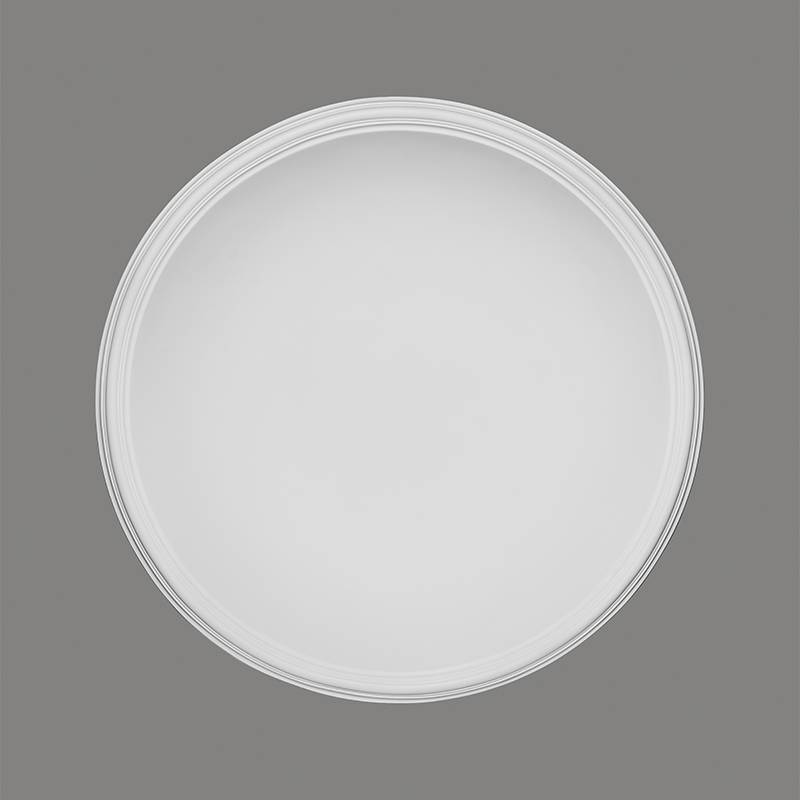 Mardom Rosette / Deckenkuppel B2003 Epoxidharz 1130 x 215 x 1130 mm Weiß Stuck Verzierung Dekor von Mardom