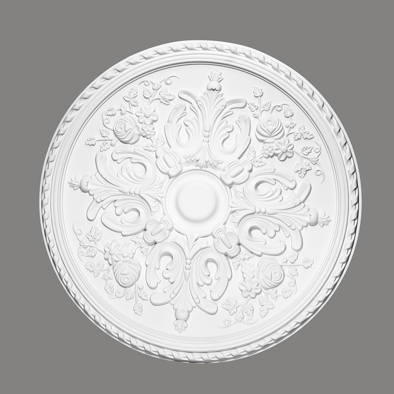 Mardom Rosette / Deckenkuppel B3015 Profoam 828 x 64 x 828 mm Weiß Stuckrosette Deckenrosette Rund Mardom Rosette / Deckenkuppel B3015 Profoam 828 x 64 x 828 mm Weiß Stuckrosette Deckenrosette Rund von Mardom