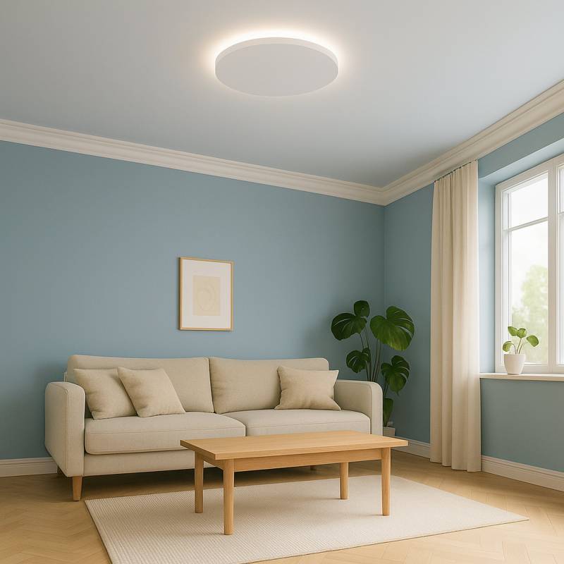 Mardom Rosette / Deckenkuppel QR002 Profoam 515 x 50 x 515 mm Weiß Stuckrosette Deckenrosette Rund Mardom Rosette / Deckenkuppel QR002 Profoam 515 x 50 x 515 mm Weiß Stuckrosette Deckenrosette Rund von Mardom