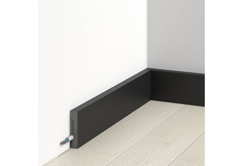 Mardom Sockelleiste MD359B Polyforce 16 x 70 x 2000 mm Schwarz Kunststoff Fußleiste Mardom Sockelleiste MD359B Polyforce 16 x 70 x 2000 mm Schwarz Kunststoff Fußleiste von Mardom