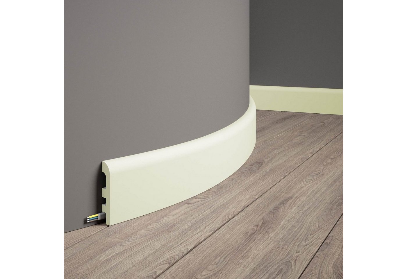 Mardom Sockelleiste flexible MD355F Profoam 18 x 97 x 2000 mm Weiß Fußleiste biegsam Mardom Sockelleiste flexible MD355F Profoam 18 x 97 x 2000 mm Weiß Fußleiste biegsam von Mardom
