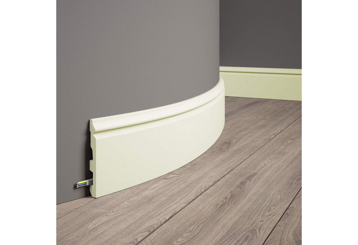 Mardom Sockelleiste flexible MD360F Profoam 18 x 137 x 2000 mm Weiß Fußleiste biegsam Mardom Sockelleiste flexible MD360F Profoam 18 x 137 x 2000 mm Weiß Fußleiste biegsam von Mardom