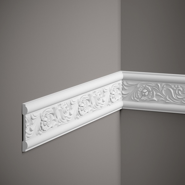 Mardom Wandleiste MDC217 Profoam 13 x 78 x 2000 mm Weiß Zierleiste Floral Mardom Wandleiste MDC217 Profoam 13 x 78 x 2000 mm Weiß Zierleiste Floral von Mardom