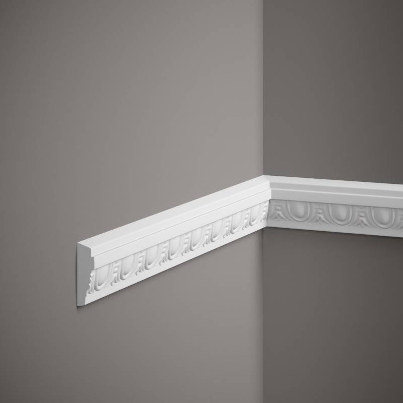 Mardom Wandleiste MDC255 Profoam 16 x 50 x 2000 mm Weiß Zierleiste Jugendstil Mardom Wandleiste MDC255 Profoam 16 x 50 x 2000 mm Weiß Zierleiste Jugendstil von Mardom