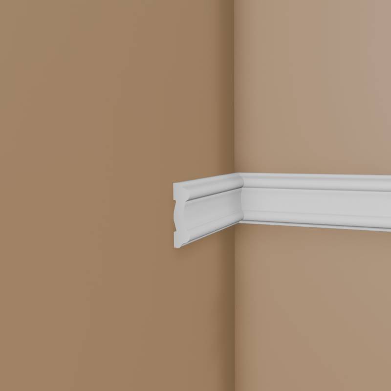 Mardom Wandleiste MDD339 Profoam 19 x 81 x 2000 mm Weiß Zierleiste Modern Mardom Wandleiste MDD339 Profoam 19 x 81 x 2000 mm Weiß Zierleiste Modern von Mardom