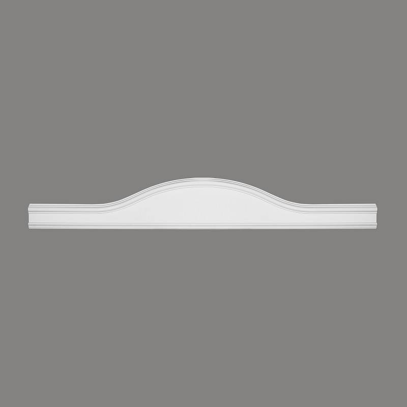 Mardom Zierelement Türaufsatz D2512 Profoam 195 x 30 x 1250 mm Weiß Türabschluss von Mardom