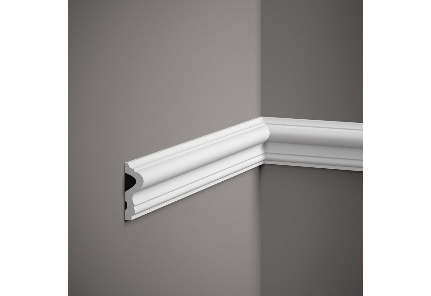 Mardom Zierleiste Wandleiste MD346 Polyforce 23 x 61 x 2000 mm Weiß Deckenleiste Modern, Kleben, Polystyrol Mardom Zierleiste Wandleiste MD346 Polyforce 23 x 61 x 2000 mm Weiß Deckenleiste Modern, Kleben, Polystyrol von Mardom