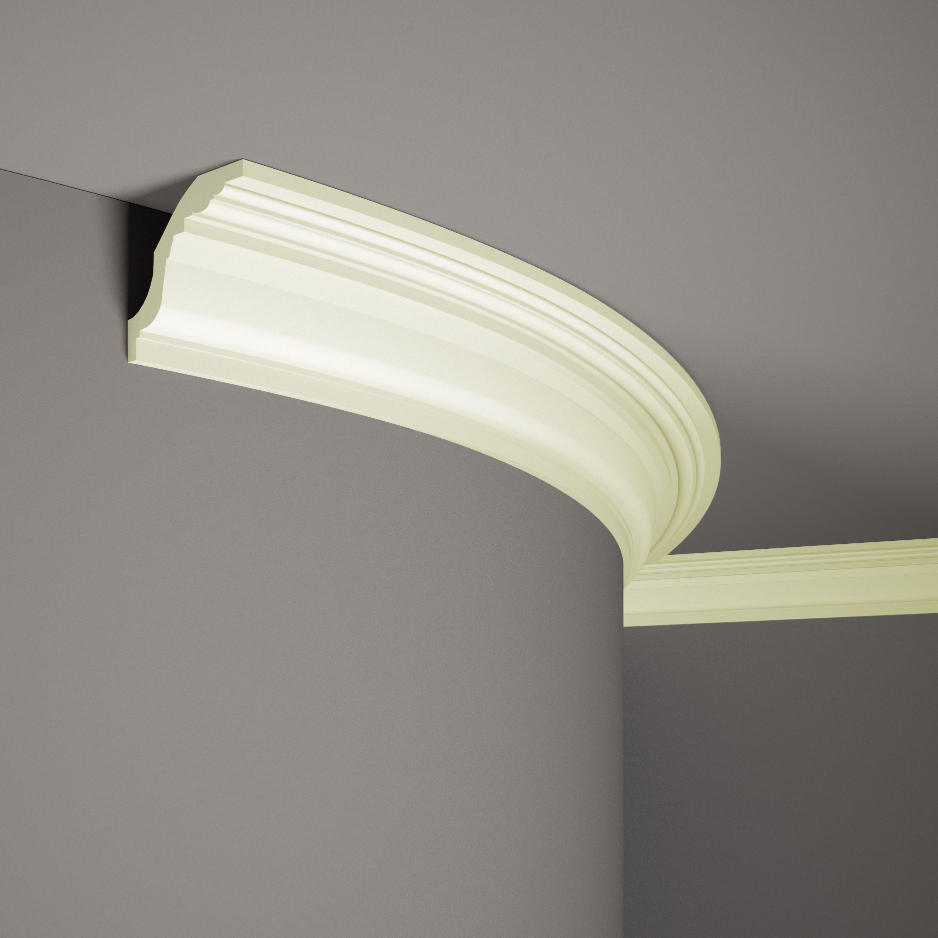 Mardom flexible Deckenleiste MDB102F Profoam 80 x 80 x 2000 mm Weiß Stuckleiste biegsam Mardom flexible Deckenleiste MDB102F Profoam 80 x 80 x 2000 mm Weiß Stuckleiste biegsam von Mardom