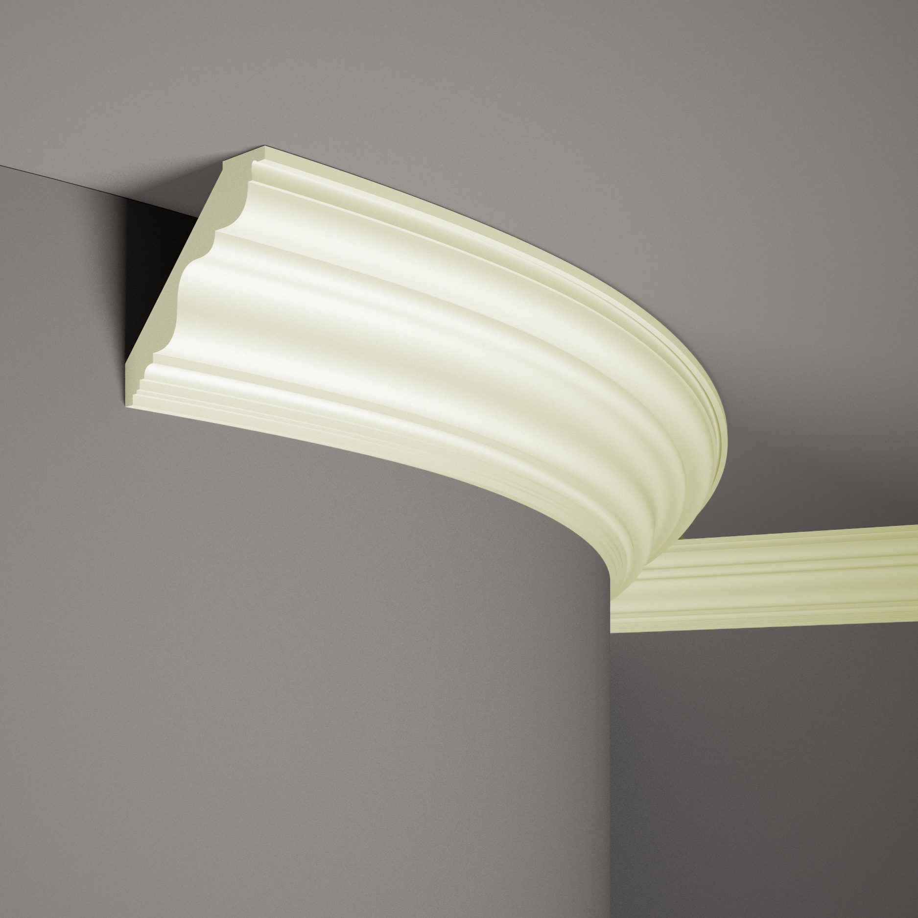 Mardom flexible Deckenleiste MDB108F Profoam 100 x 100 x 2000 mm Weiß Stuckleiste biegsam Mardom flexible Deckenleiste MDB108F Profoam 100 x 100 x 2000 mm Weiß Stuckleiste biegsam von Mardom