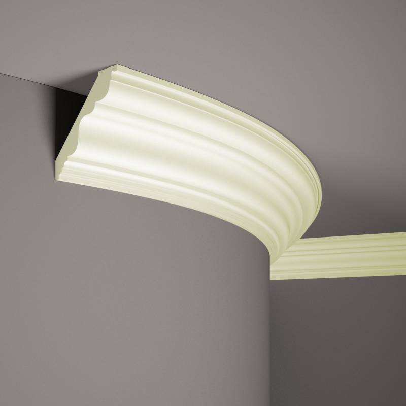Mardom flexible Deckenleiste MDB108F Profoam 100 x 100 x 2000 mm Weiß Stuckleiste biegsam Mardom flexible Deckenleiste MDB108F Profoam 100 x 100 x 2000 mm Weiß Stuckleiste biegsam von Mardom
