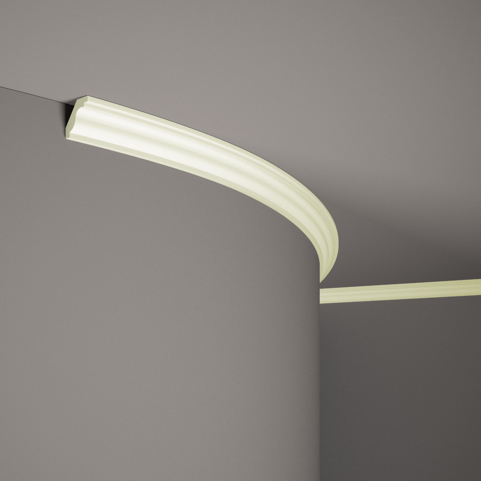 Mardom flexible Deckenleiste MDB135F Profoam 35 x 28 x 2000 mm Weiß Stuckleiste biegsam Mardom flexible Deckenleiste MDB135F Profoam 35 x 28 x 2000 mm Weiß Stuckleiste biegsam von Mardom