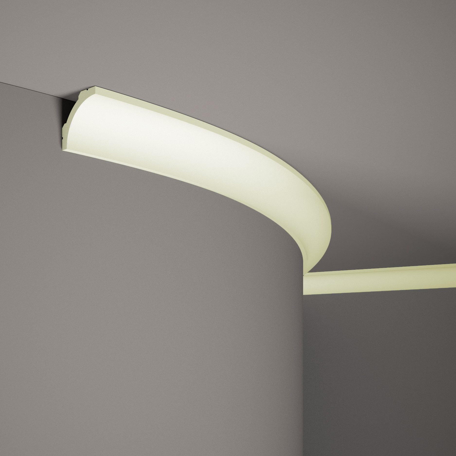 Mardom flexible Deckenleiste MDB210F Profoam 48 x 51 x 2000 mm Weiß Stuckleiste biegsam Mardom flexible Deckenleiste MDB210F Profoam 48 x 51 x 2000 mm Weiß Stuckleiste biegsam von Mardom
