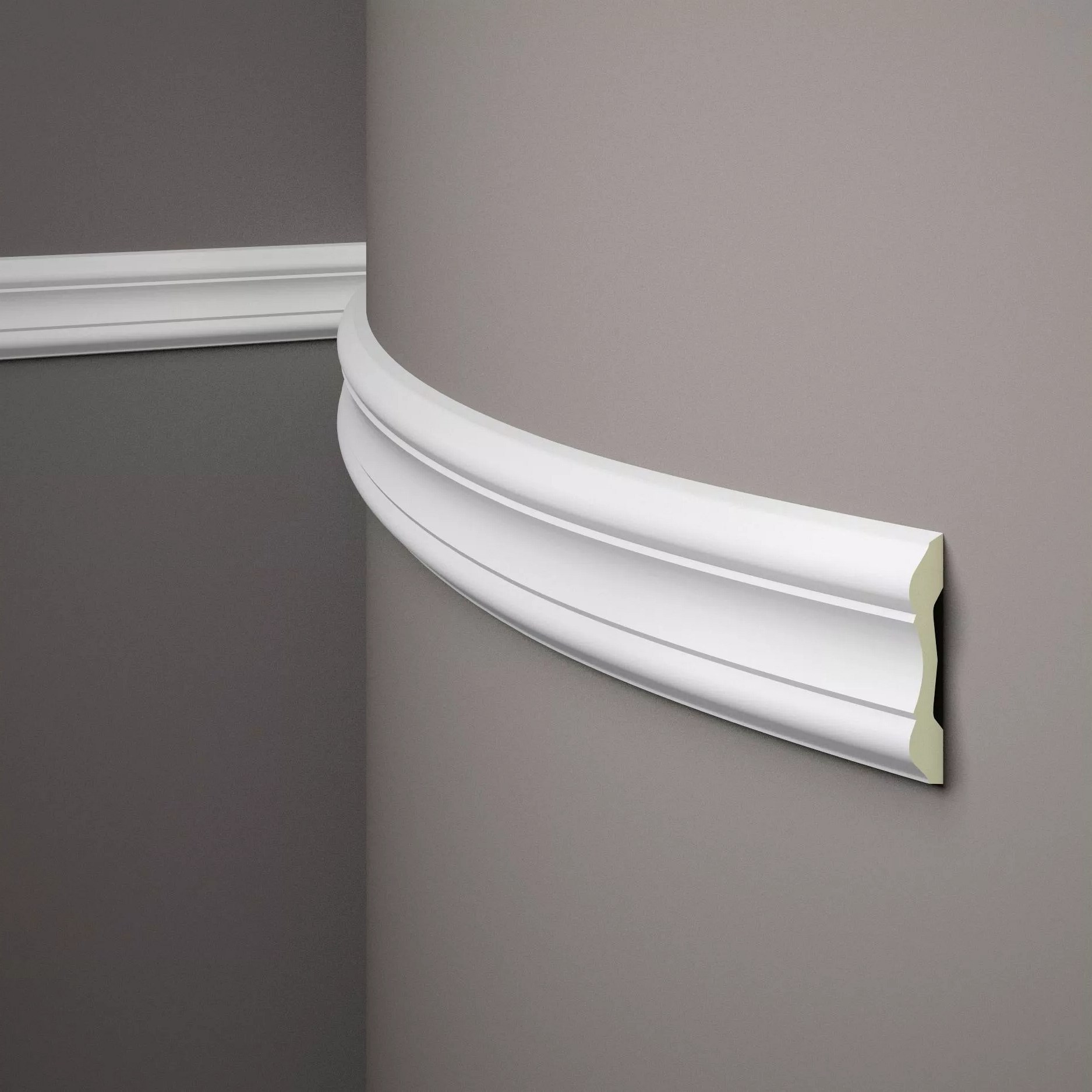 Mardom flexible Wandleiste MDD345F Profoam 24 x 102 x 2000 mm Weiß Zierleiste biegsam Mardom flexible Wandleiste MDD345F Profoam 24 x 102 x 2000 mm Weiß Zierleiste biegsam von Mardom