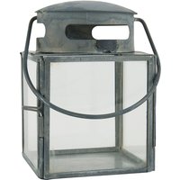 Ib Laursen Laterne 57019-18 Grau Windlicht Teelicht Teelichthalter Glas Metall 11x7, 5 cm Outdoor Garten Terrasse Balkon Party Ib Laursen Laterne 57019-18 Grau Windlicht Teelicht Teelichthalter Glas Metall 11x7, 5 cm Outdoor Garten Terrasse Balkon Party von MareLigneum