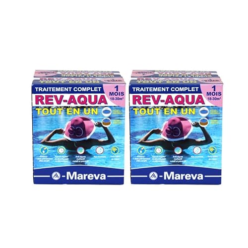 2er-Set Rev-Aqua MAREVA Komplettbehandlung für Pools von 18 bis 30 m3-2 Monate 2er-Set Rev-Aqua MAREVA Komplettbehandlung für Pools von 18 bis 30 m3-2 Monate von Mareva