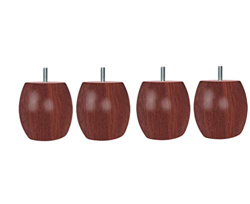 MARGOT – Douceur Kugel Set 4 Füße für Lattenrost Holz 7,5 x 7,5 x 7,8 cm, Holz, Mahagoni, 7,5 x 7,5 x 7,8 cm MARGOT – Douceur Kugel Set 4 Füße für Lattenrost Holz 7,5 x 7,5 x 7,8 cm, Holz, Mahagoni, 7,5 x 7,5 x 7,8 cm von MARGOT