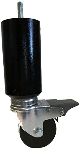 Margot Mobilität Praticonfort ohne Bremse, 4 Stück, Holz, Schwarz, 5,5 x 5,5 x 17 cm Margot Mobilität Praticonfort ohne Bremse, 4 Stück, Holz, Schwarz, 5,5 x 5,5 x 17 cm von Margot