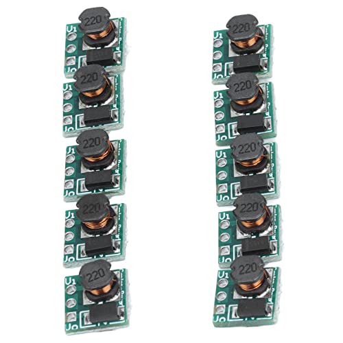 10 Stück DC-DC-Aufwärtswandlermodul,Elektronisches Bauteil Modul 1,5 V 1,8 V 2,5 V 3 V 3,3 V 3,7 V 4,2 V Bis 5 V Booster Board-Modul Elektronische Komponente von Marhynchus