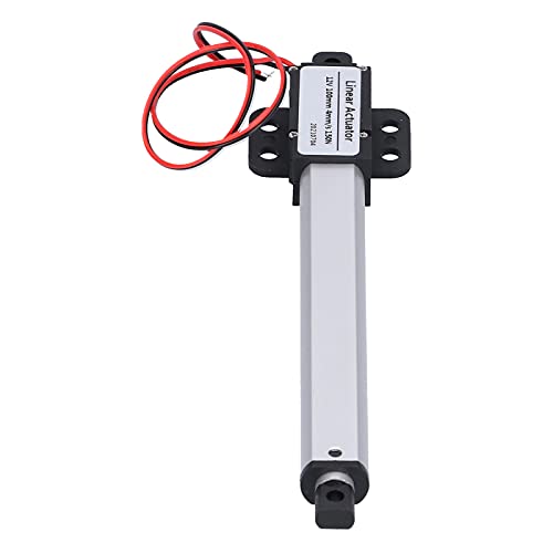 100mm 12V Linearaktuator Produkte für Lineartechnik Lineartechnik-Aktuatoren Geräuscharmer Kurzschlussschutz Elektrischer Mini-Linearaktuator Endschalter-Linearaktuator[Hub 100mm-4mm/s-150N] von Marhynchus